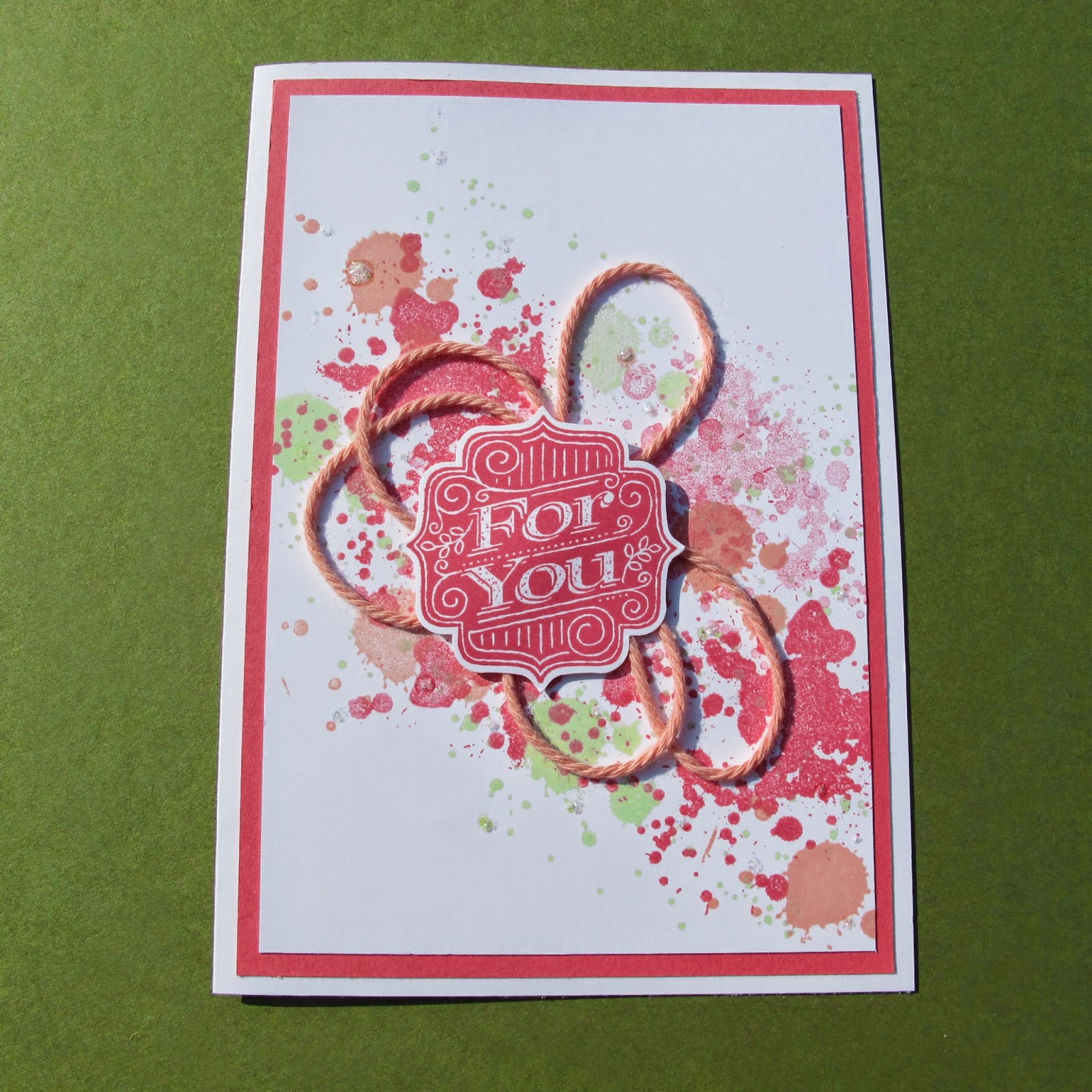 Create Grunge Stamp set from Stampin Up