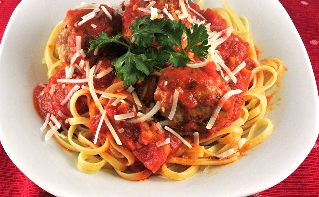 Mom, What's For Dinner? Gluten Free Linguine and Meatballs
