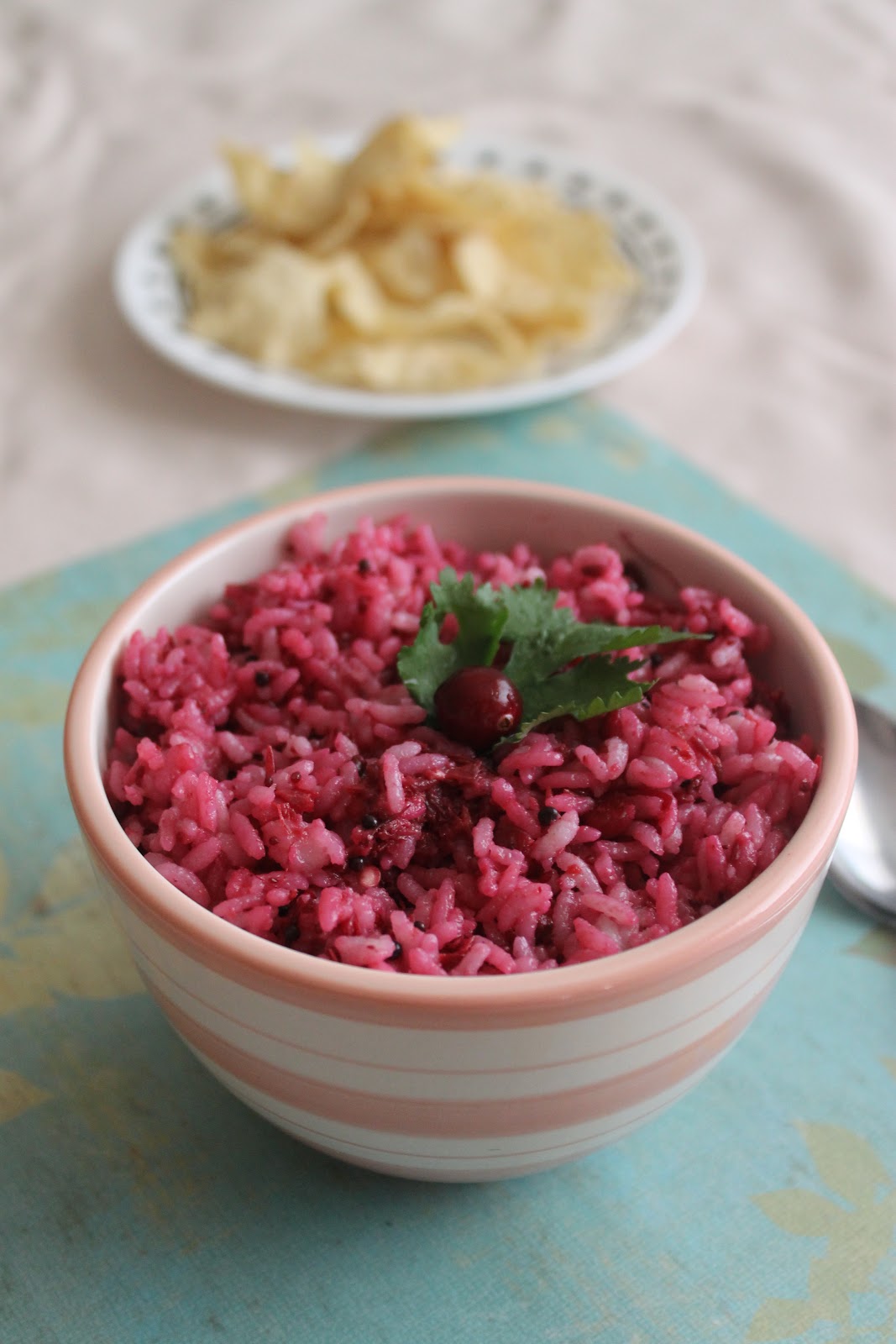 Hot pot cooking Cranberry rice