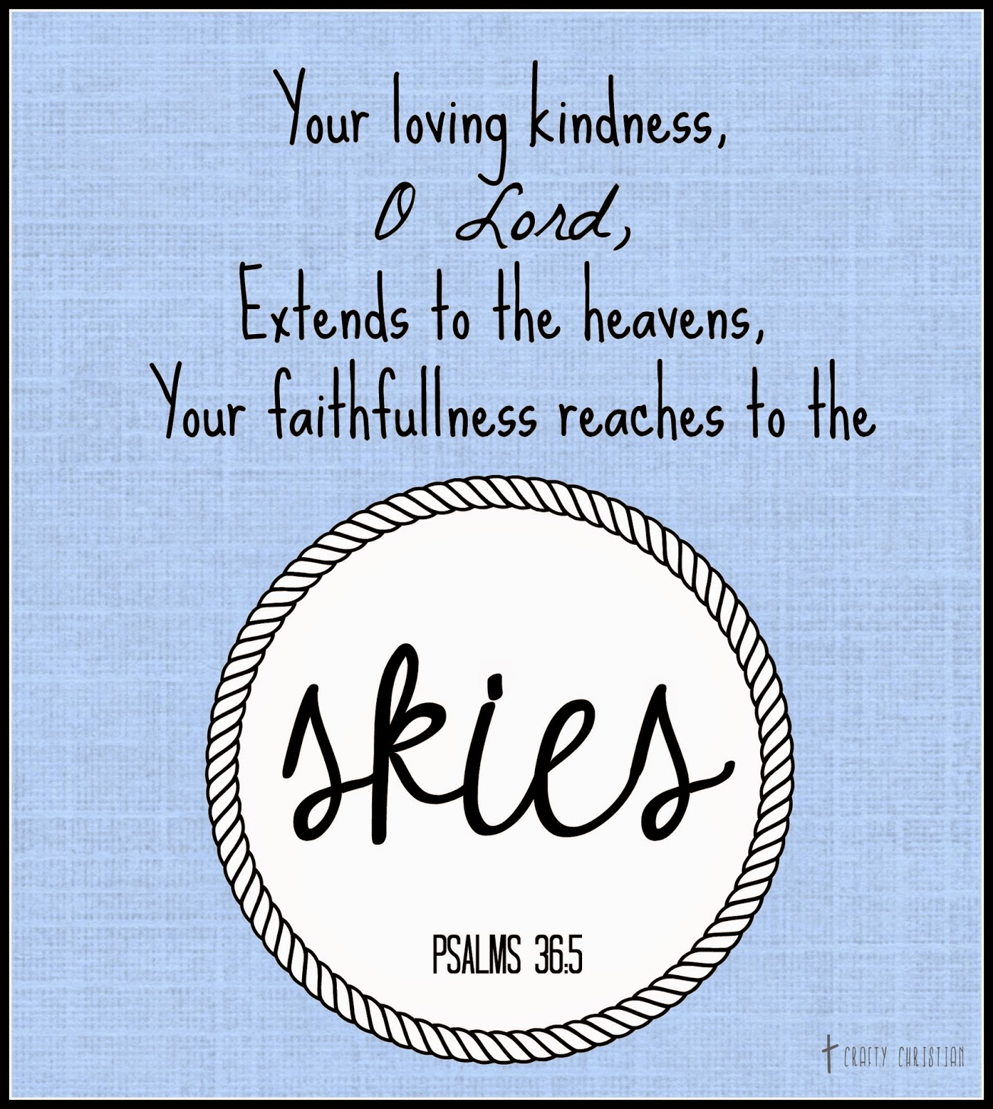 Psalms 36:5