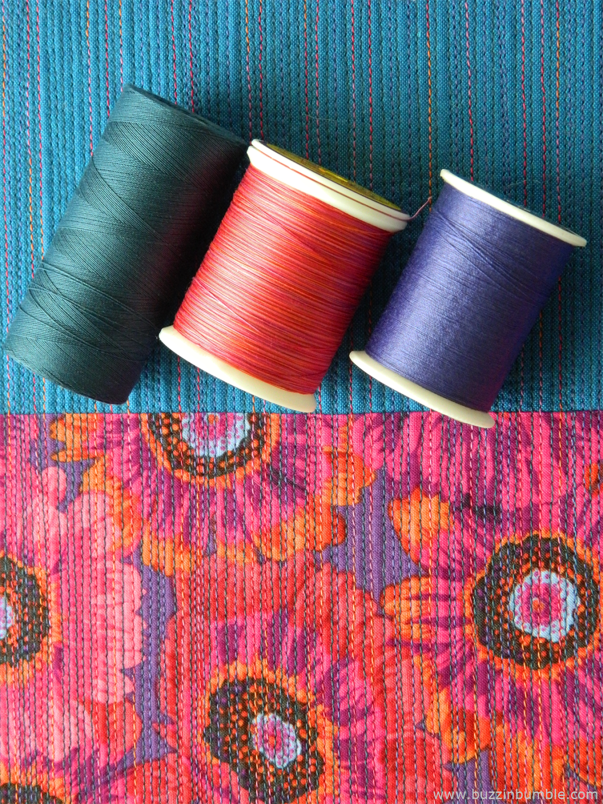 BuzzinBumble Matchstick Quilting Experiment