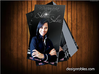 Missionária Sheila Silva - Modelos de Cartão de Visita 