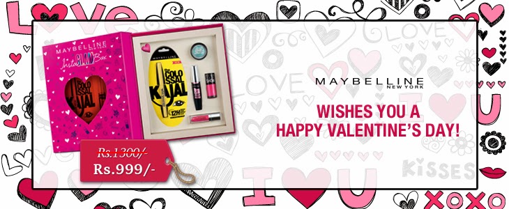 Maybelline Instaglam Valentine Edition Box, indian makeup blog Maybelline Instaglam Valentine Edition Box, indian makeup blog