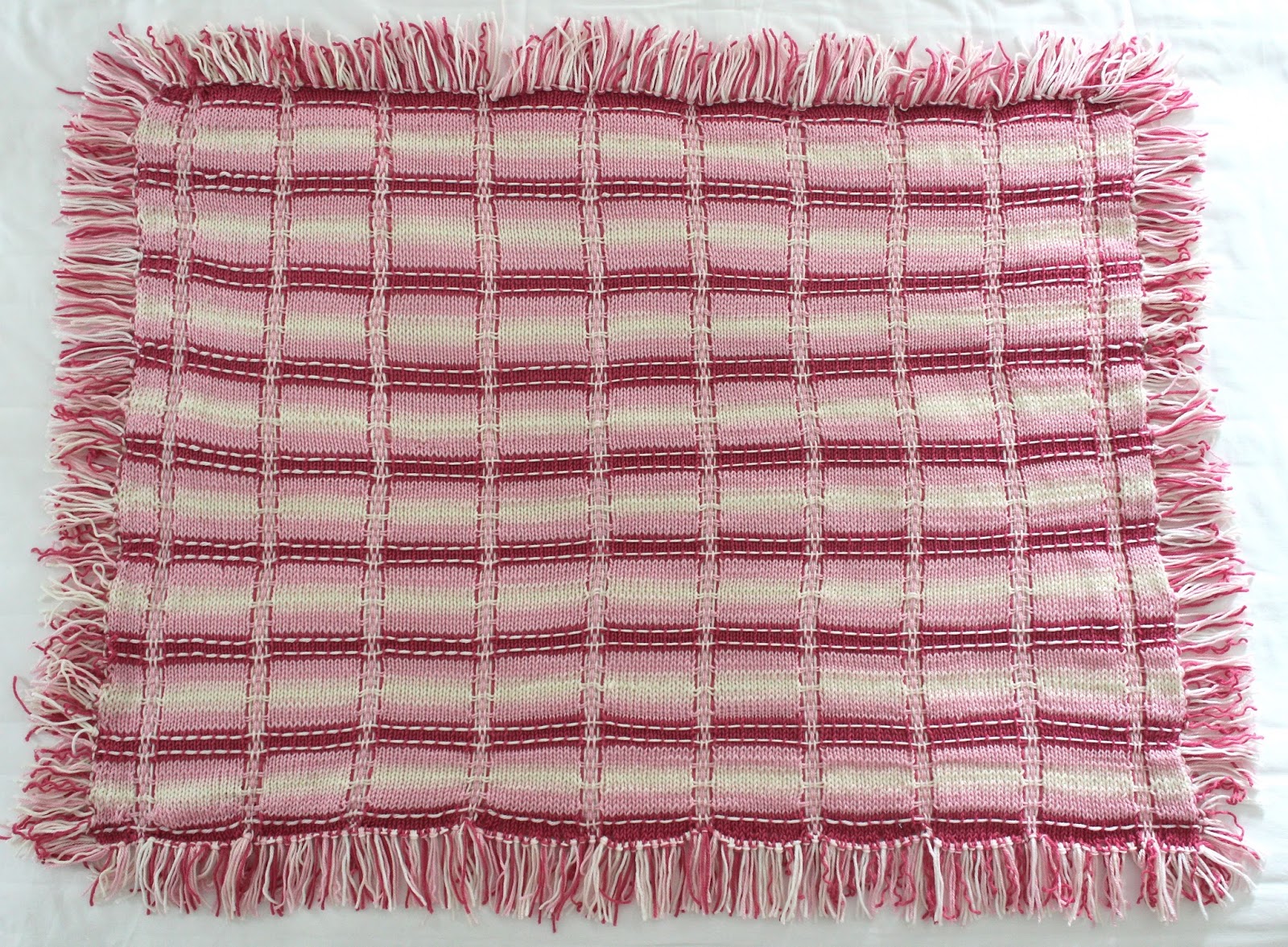 Rachael Rabbit: Free Tutorial/Pattern: Knitting Tartan