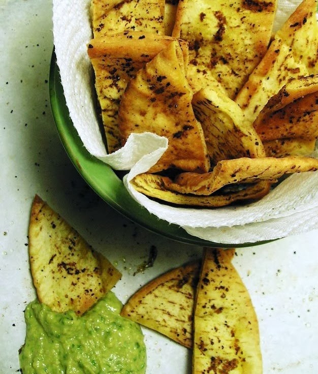 Ooh! That Looks Good! taste it and make it pita chips!