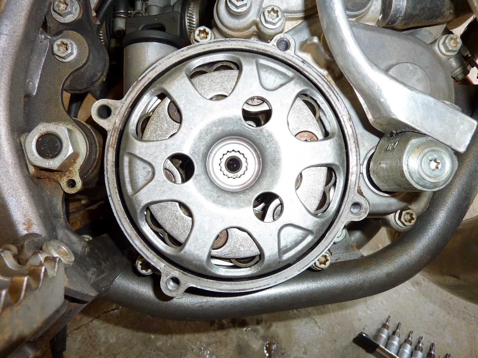 BikeTech7 2013 KTM 50SX Clutch Replacement.