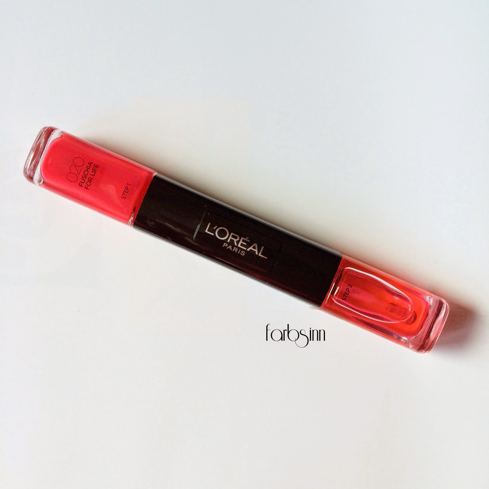 L'Oreal Indefectible Nails - fuchsia for life
