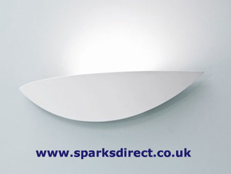 Paintable Energy Saving Slice Plus 600 Wall Light Paintable Energy Saving Slice Plus 600 Wall Light