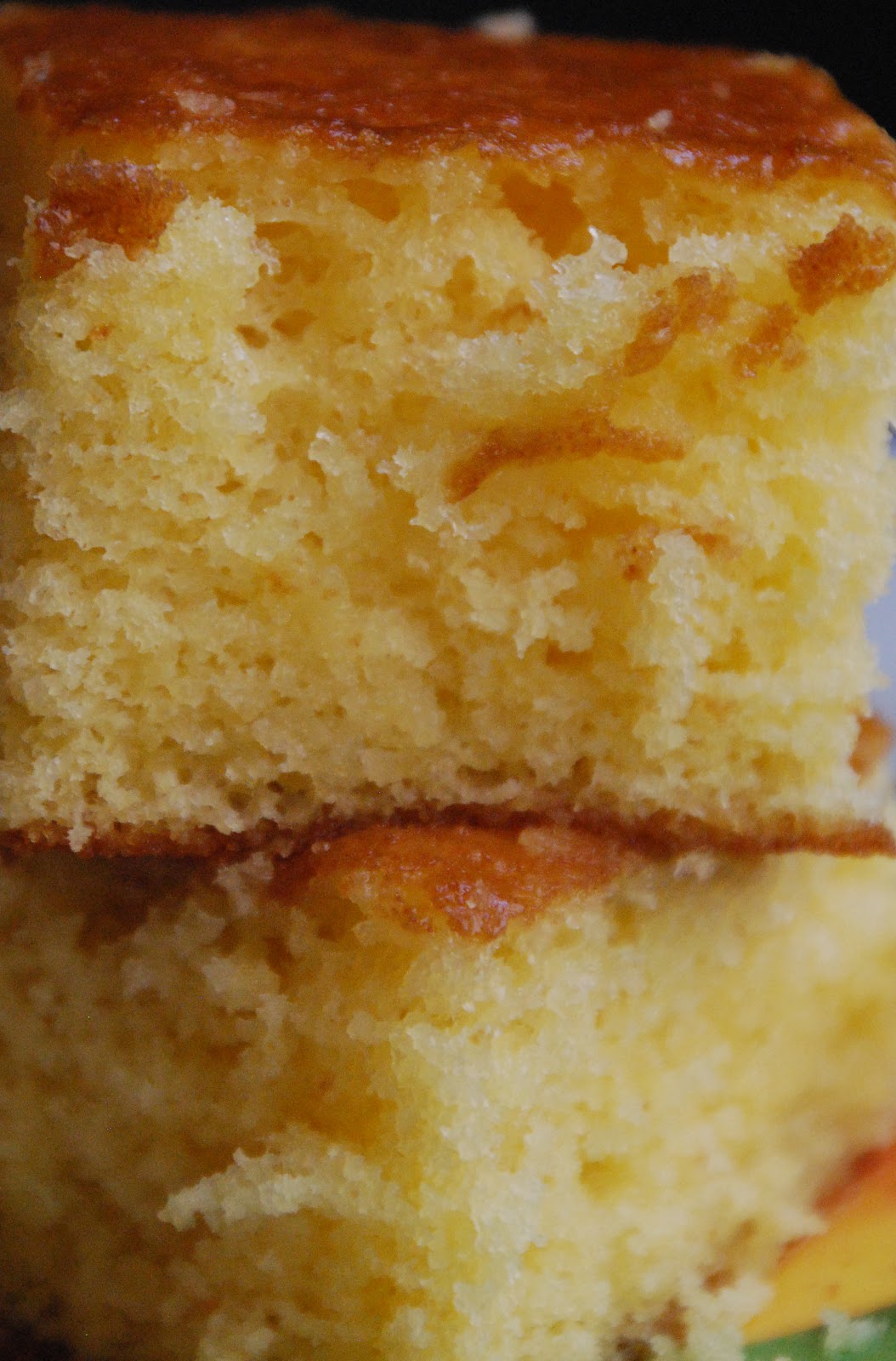Little Yellow Barn lemon cake in a jiffy
