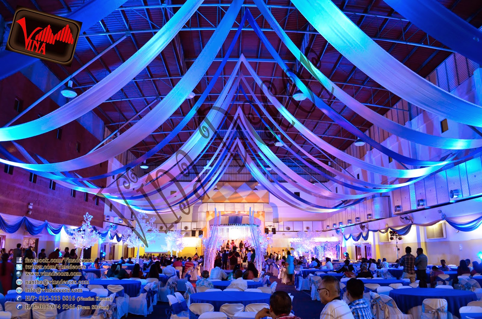 A Truly Magical Winter Wedding Dinner Concept at Pusat Komuniti Setul Perdana, Jalan 2/48A, Sentul Perdana, Bandar Baru Sentul Perdana, Kuala Lumpur on Saturday 26/04/2014 7PM (Entrance Decor with cloth, lighting, and dry stam, Walk way pillar (tree 11 feet tall) enhanced with white leafs and hanging crystal, Walk way arch / dome with hanging crystal and dry stam, main table setting, stage setting, photography section custom design as per couple request, table and chair, and projector screen 10 x 10 feet. A Truly Magical Winter Wedding Dinner Concept at Pusat Komuniti Setul Perdana, Jalan 2/48A, Sentul Perdana, Bandar Baru Sentul Perdana, Kuala Lumpur on Saturday 26/04/2014 7PM (Entrance Decor with cloth, lighting, and dry stam, Walk way pillar (tree 11 feet tall) enhanced with white leafs and hanging crystal, Walk way arch / dome with hanging crystal and dry stam, main table setting, stage setting, photography section custom design as per couple request, table and chair, and projector screen 10 x 10 feet.