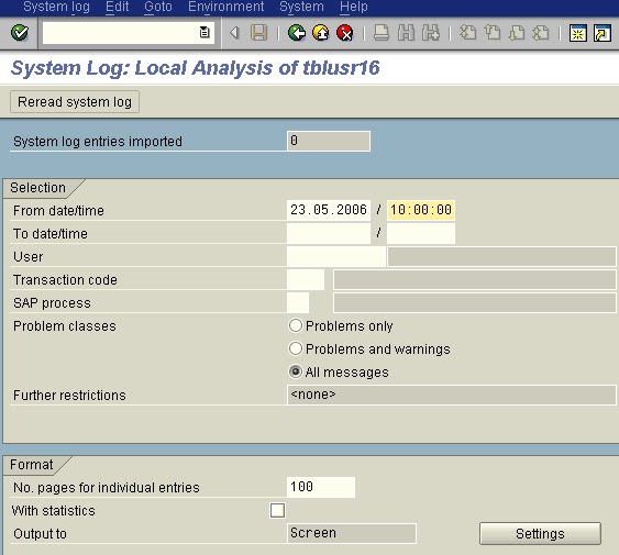 How To Monitor SAP System Logs [SM21]