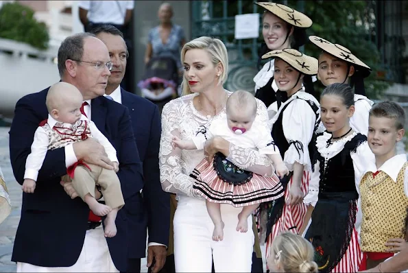 Princess Charlene and Prince Albert attend Traditional 'Pique Nique Monegasque'