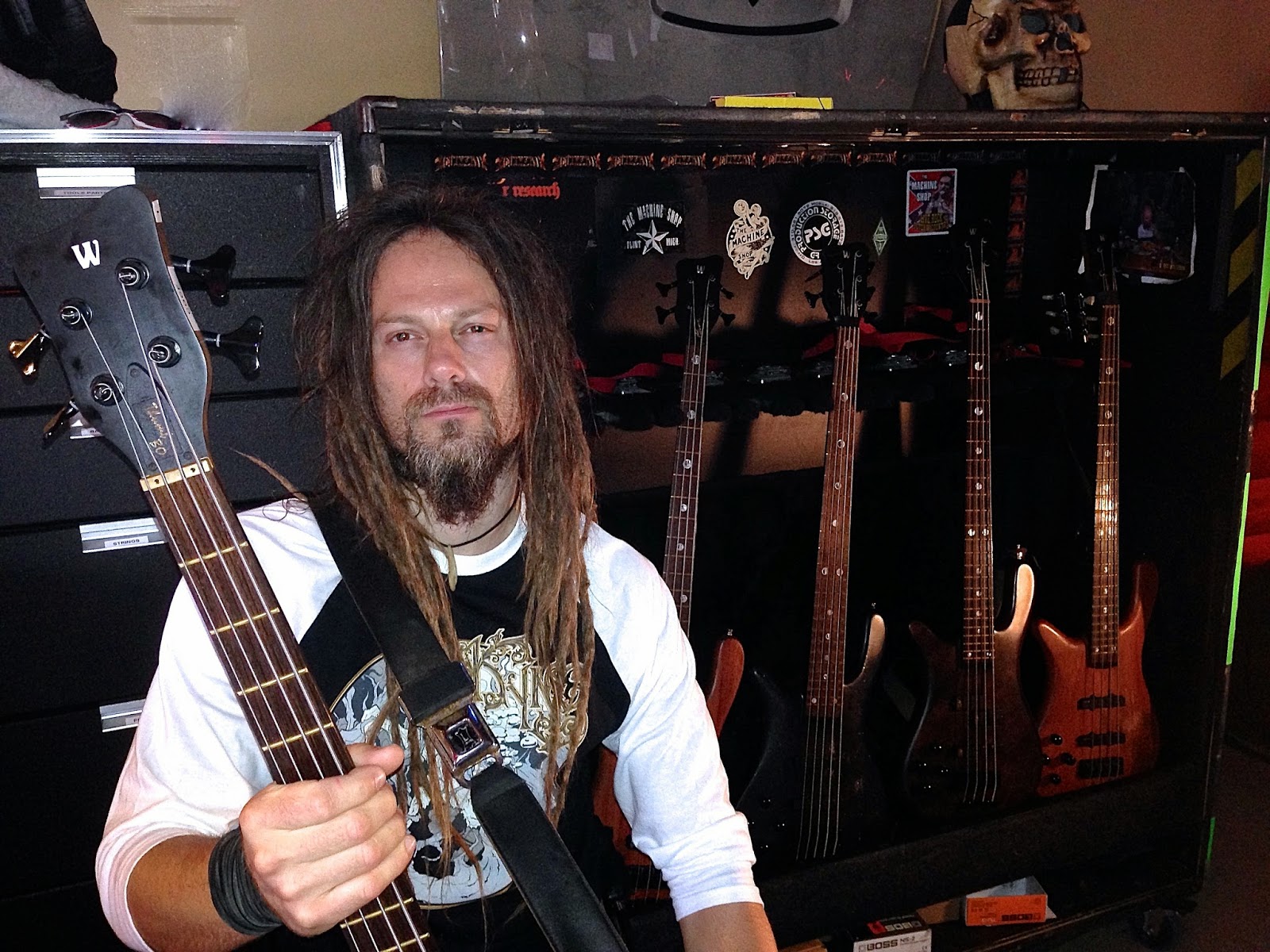 Framus & Warwick Artist Blog Warwick on Tour with Kyle Sanders of