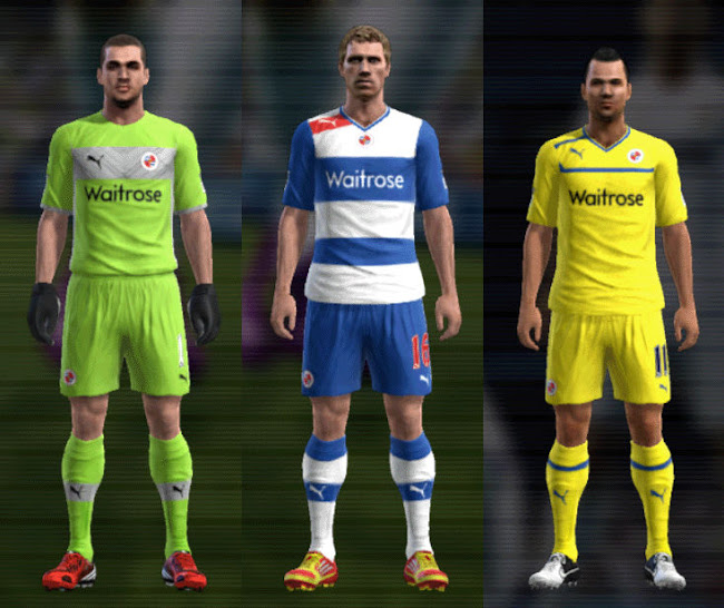 PES 2012 Reading 12 13 Kit Set by mario88 PES 2012 Reading 12 13 Kit Set by mario88
