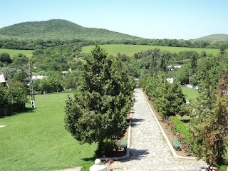 Manastirea Celic Dere - Padurile Niculitelului,Panorama Celic Dere Monastery (Dobrogea, Romania) - Forests Niculitel Panorama