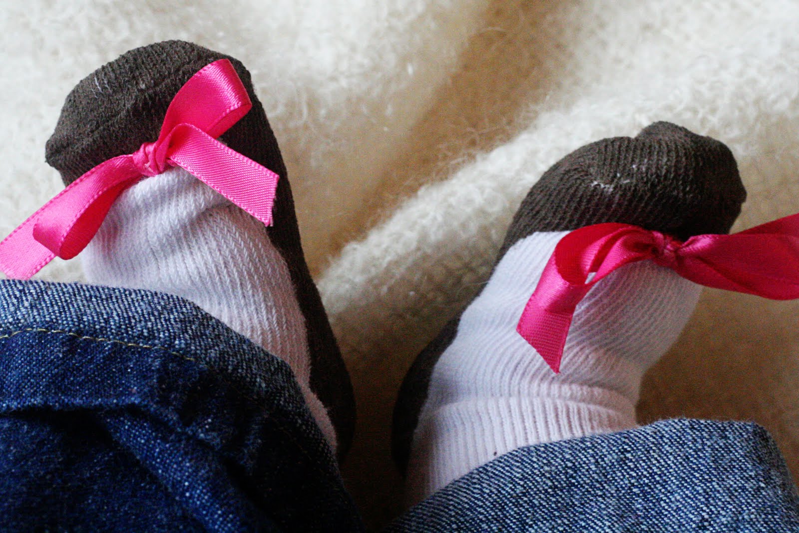 Better Life Blog DIY Shoe Socks Tutorial