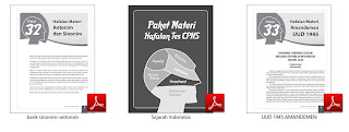 Kumpulan Materi CPNS , Silahkan Download Disini!