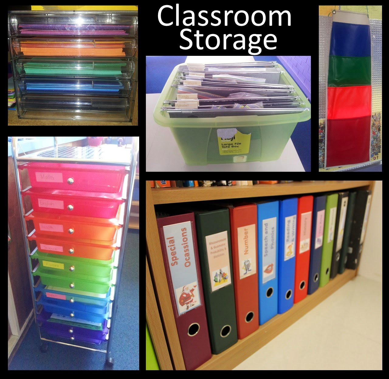 MrsAmy123 Storage in the Classroom