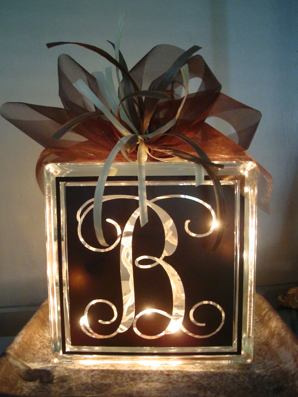 Elle.Bee.Gifts Glass Blocks