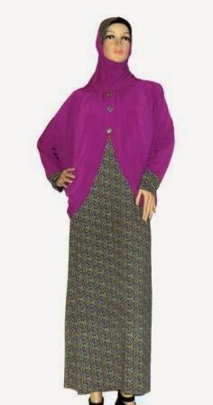 Gamis Kerudung Kupu-kupu GKM4676 Gamis Kerudung Kupu-kupu GKM4676