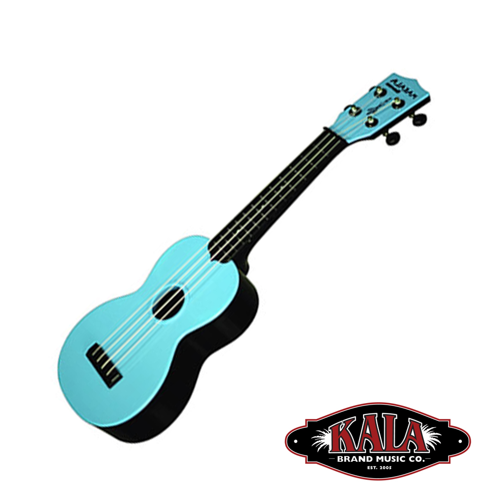 WATERPROOF Kala Makala Waterman Soprano Ukulele with Bag and FREE