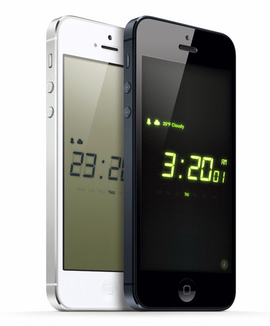 Night Stand HD 2 on iPhone 5 Night Stand HD 2 on iPhone 5