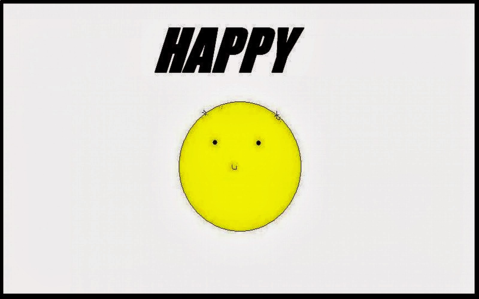 Crappy Desktop Wallpapers: Crappy Happy [1600 x 1000]