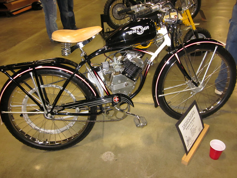 OldMotoDude 1948 Whizzer at the 2012 Idaho Vintage Motorcycle Show