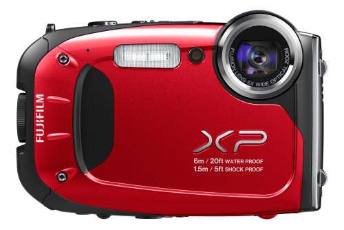 Fujifilm FinePix XP60 16 MP Digital Camera with 2.7-Inch LCD (Red)