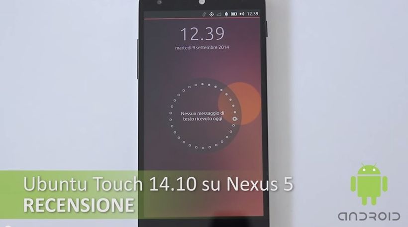 Video - Ubuntu Touch 14.10 in Nexus 5