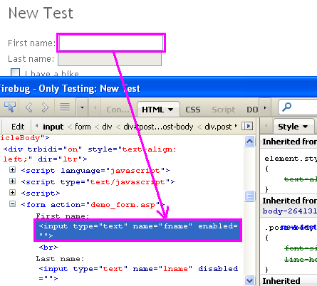 Webdriver Css Selector Example