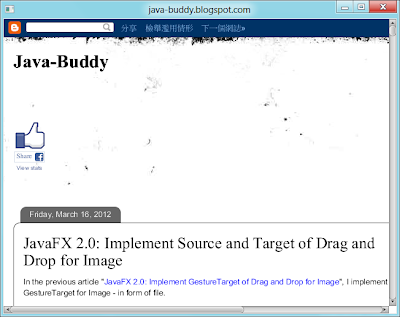 JavaFX 2.0 WebView JavaFX 2.0 WebView