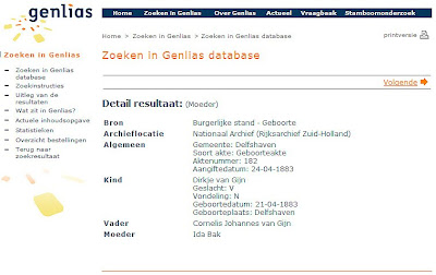 Screenshot Genlias