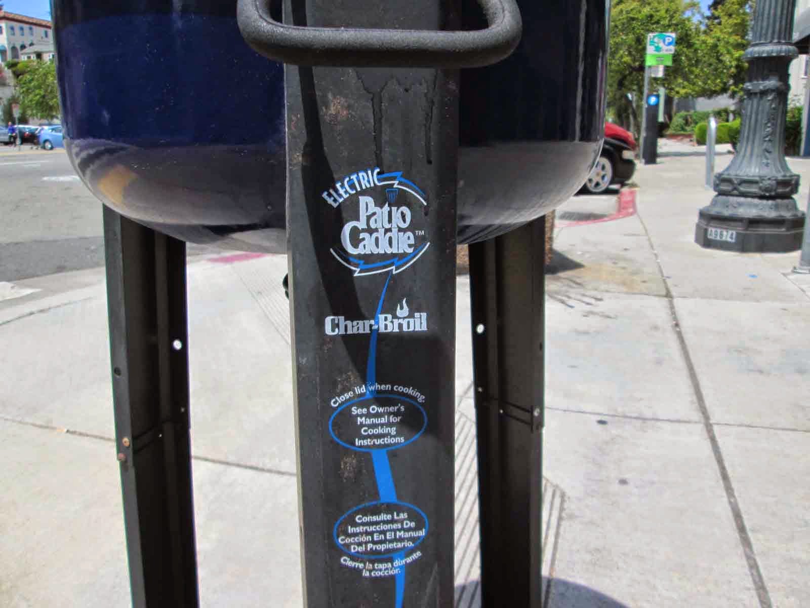 UHURU FURNITURE & COLLECTIBLES SOLD CharBroil Patio Caddie Electric Grill 45