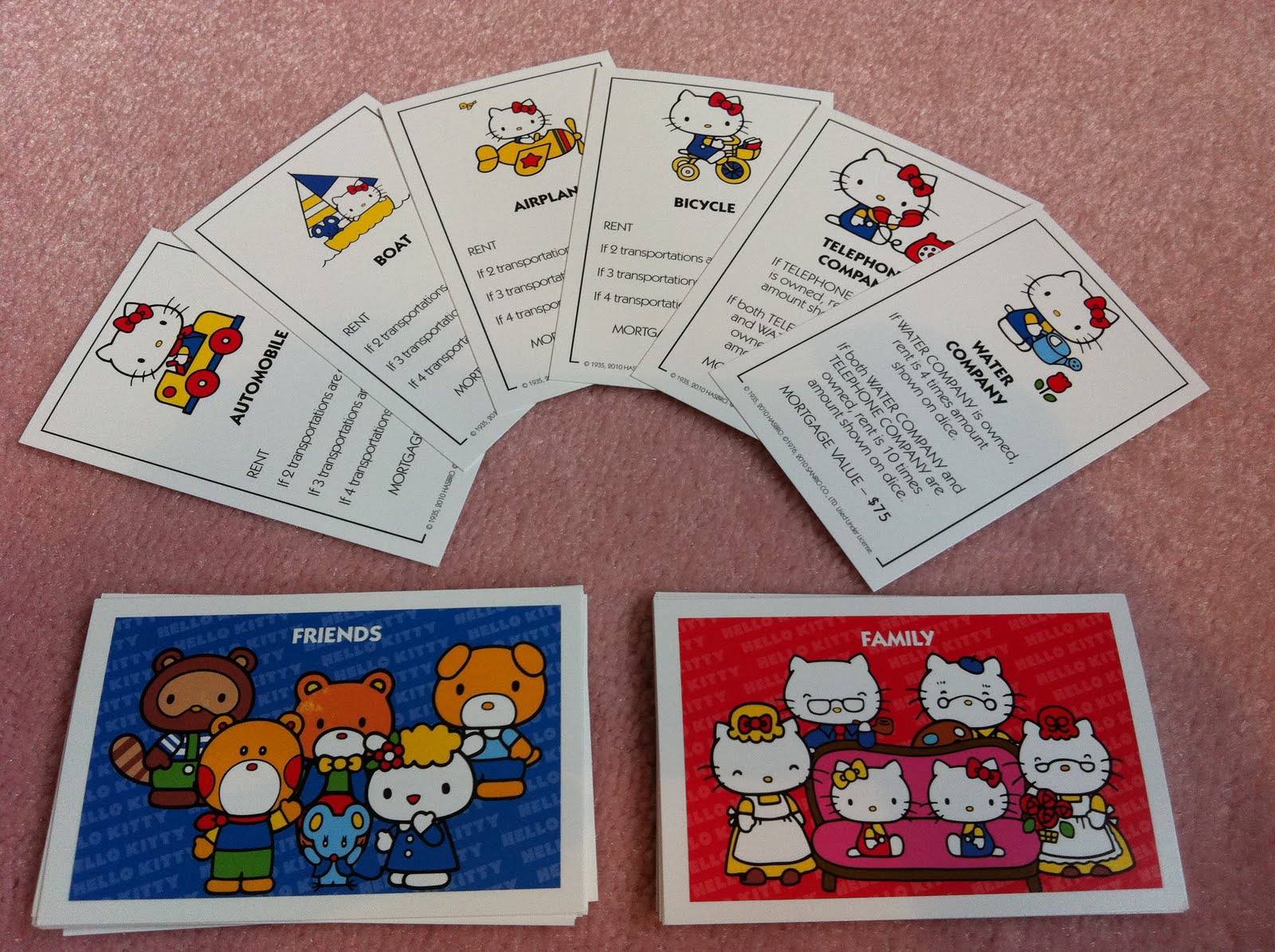 Lala of Surprises Hello Kitty Monopoly