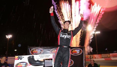 Cameron Hayley captured his first K&N Pro Series West checkered flag! 