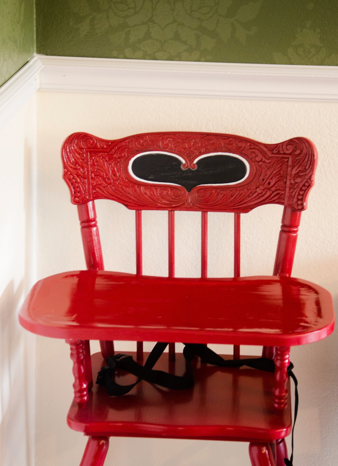 The Adventures of Mrs. Mayfield Refinishing a Vintage High Chair
