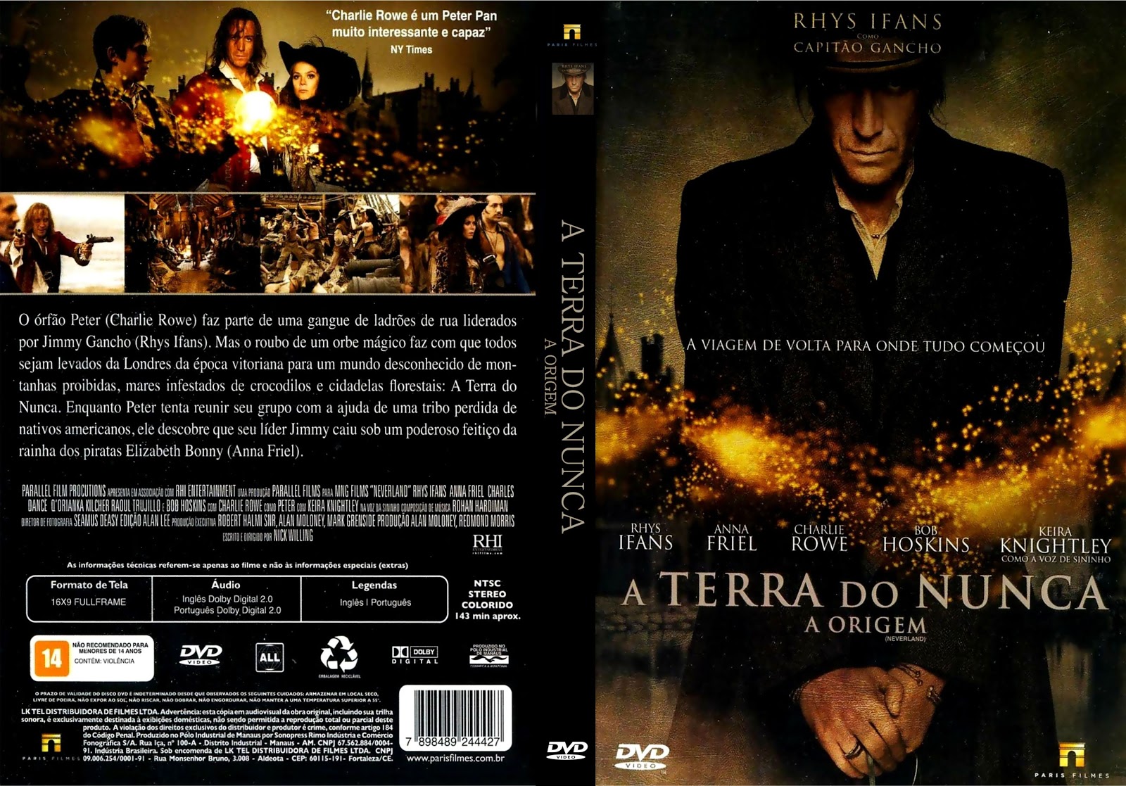 Baixar Filme A Terra do Nunca A Origem