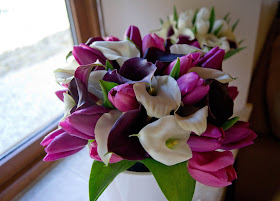 Wedding Flowers Green And Purple Allaboutweddingplanning