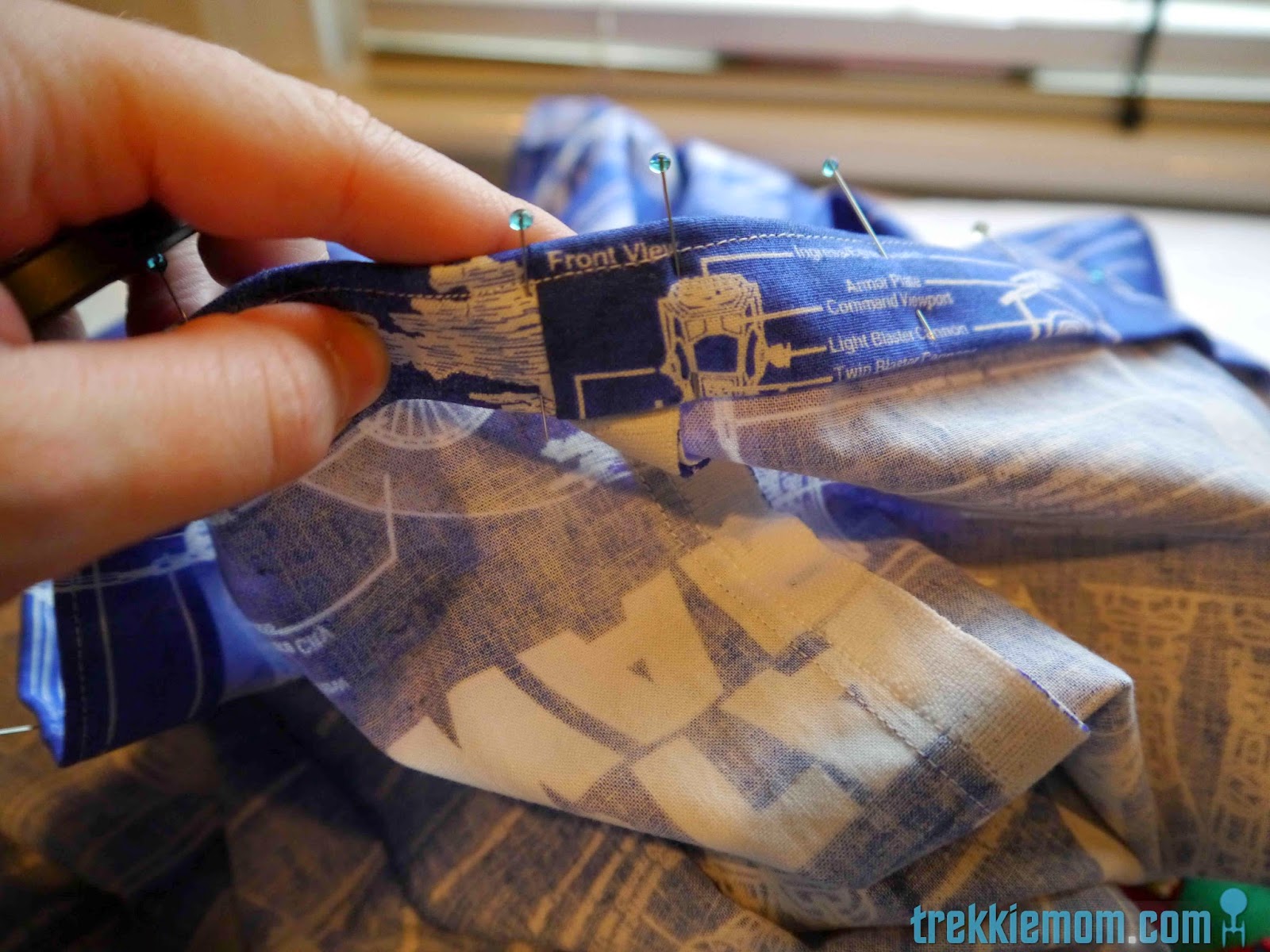 Trekkie Mom Tutorial Baby/Toddler Duvet Cover Part 2