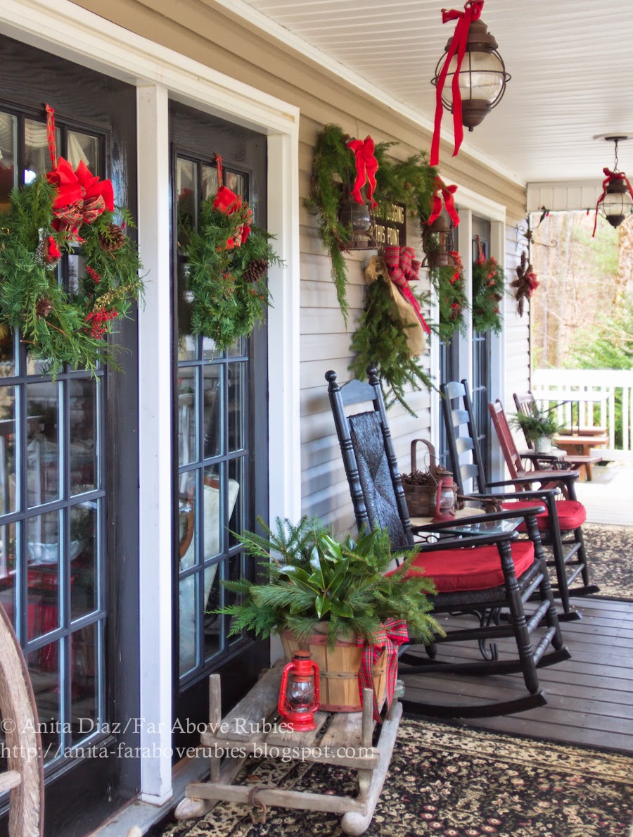 far above rubies country christmas porch far above rubies country christmas porch