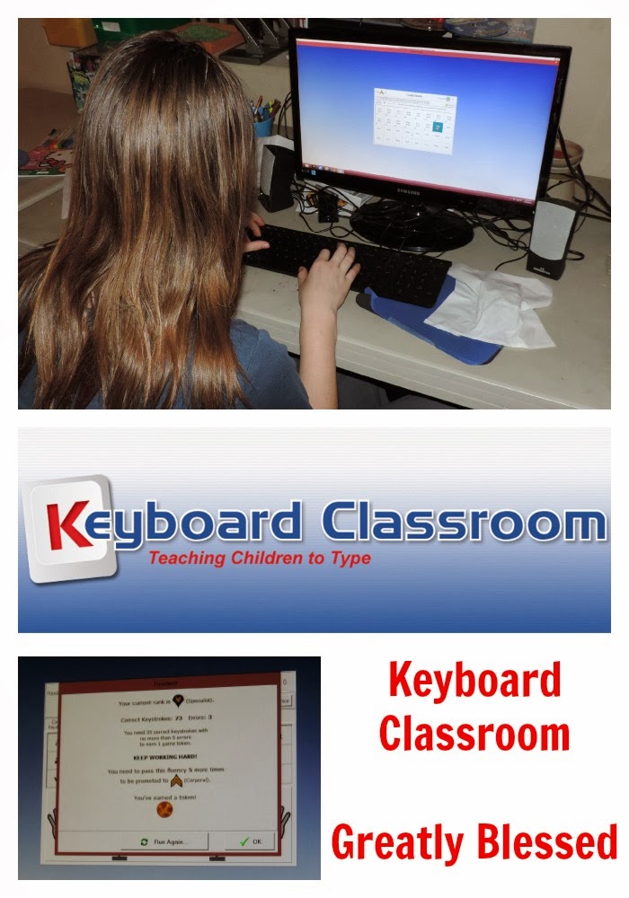 Greatly Blessed Keyboard Classroom Teaching Children to Type