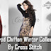 Cross Stitch Embroidered Chiffon Fall-Winter Collection 2012 | New Cross Stitch Collection 2012