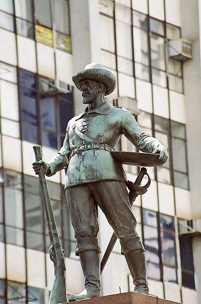 Monumento ao Bandeirante, em Goiânia