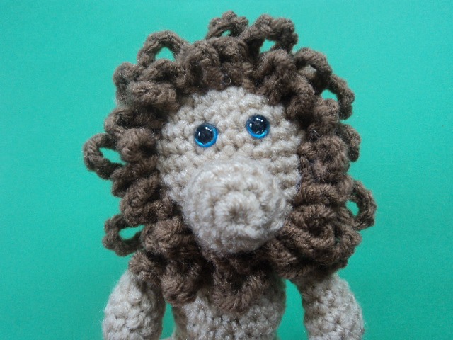 Little Bigfoot Lion Free Crochet Pattern ~ Amigurumi To Go