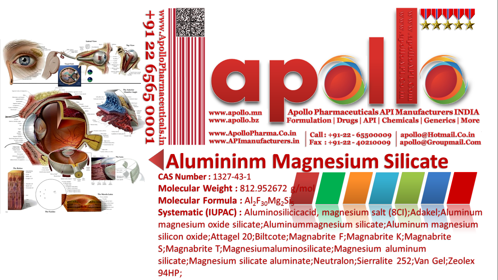 Alumininm Magnesium Silicate Apollo Pharmaceuticals