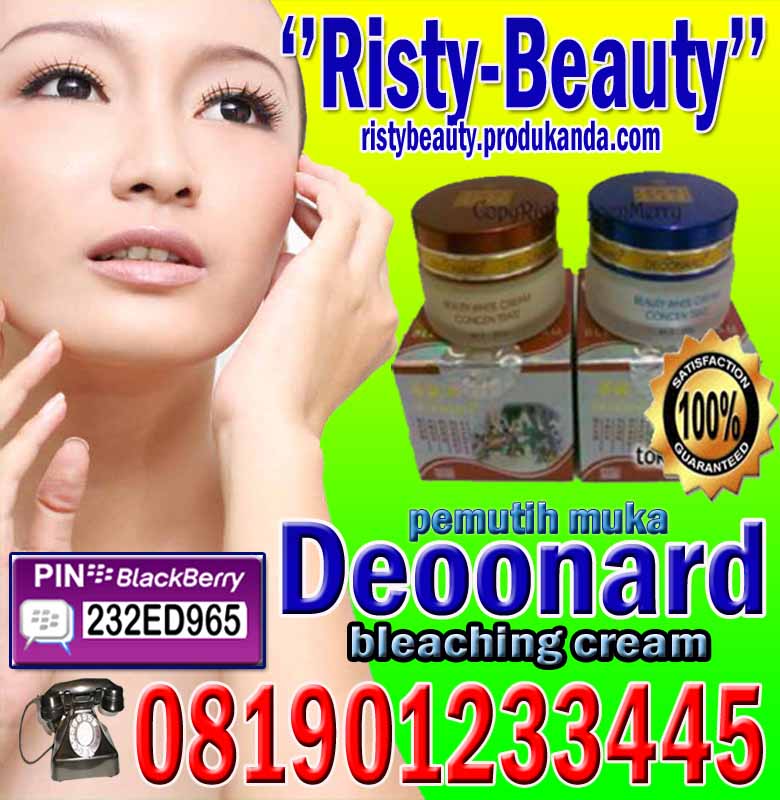 DEOONARD 7 days terdiri dari : Cream pagi & Cream Malam.