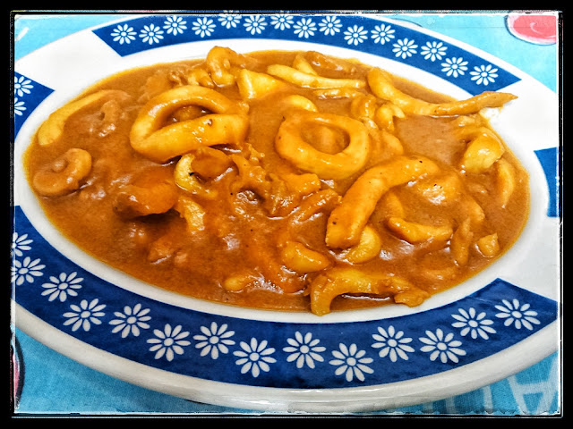 Calamares En Salsa Americana