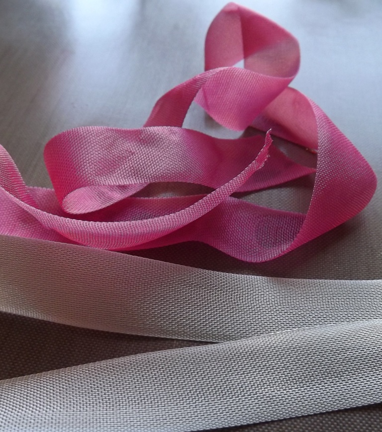 Delightfully Crazy HandDyed Seam Binding/Ribbon Tutorial Cardmaking