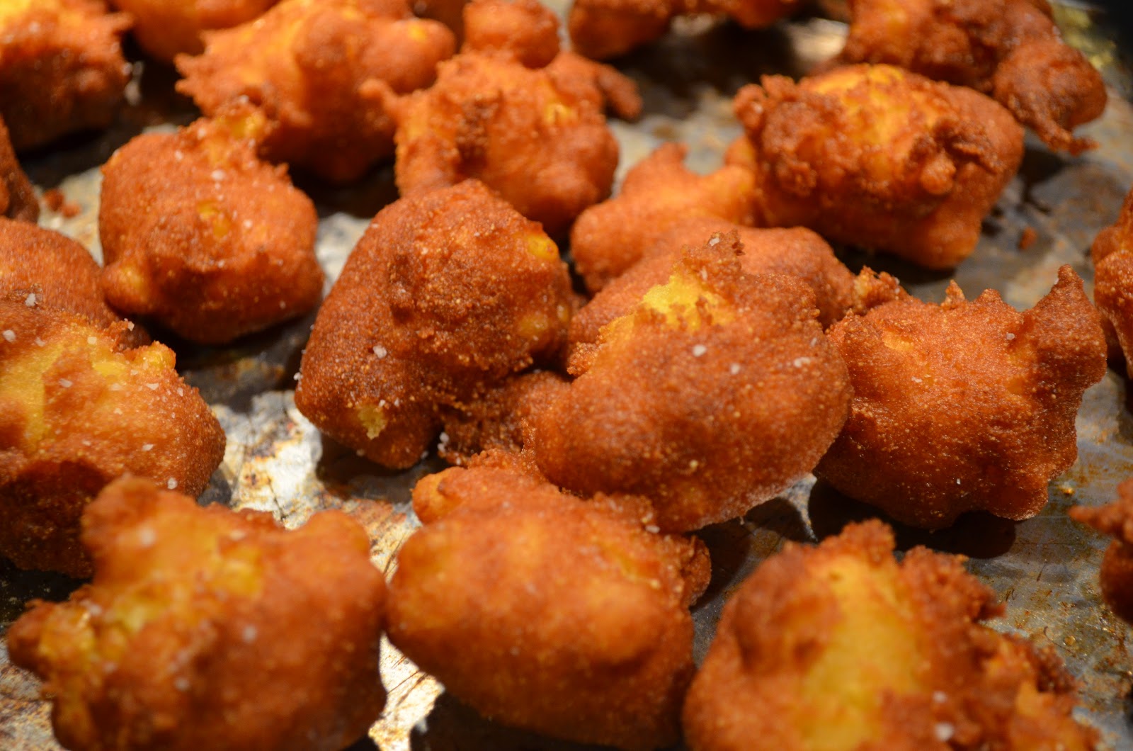 Foodie Funday Sunday Baja Fish Tacos and Paula Dean Corn Fritters